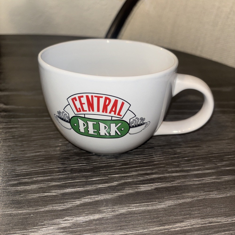 FRIENDS Central Perk TV Show‎ Large 24oz Soup Coffee Tea Mug